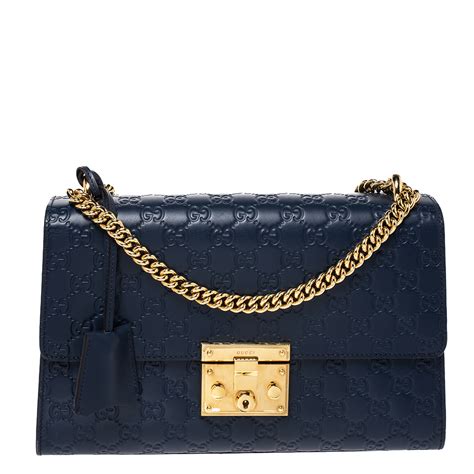 blue guccis|Gucci navy blue bag.